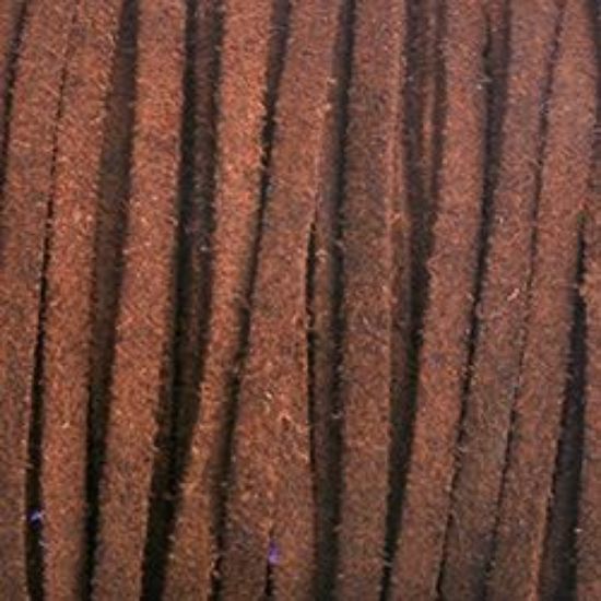 Picture of Brown Suede Lace 3mm<br />Sold per 20-yard spool