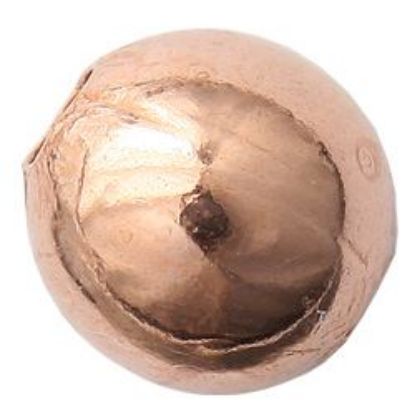 Picture of Copper Plain Bead 6mm<br />Unit Of 50 Beads
