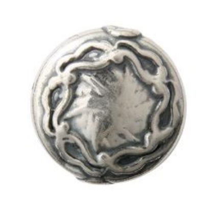 Picture of Sterling Silver Disc Design 15mm, 1.7mm Hole<br />B&B Benbassat