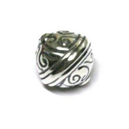 Picture of Sterling Silver Fancy Bead 16mm 1.1mm Hole<br />B&B Benbassat[