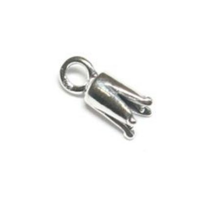 Picture of Sterling Silver Crimp End Cap 2.0mm Plain. JBB Finding