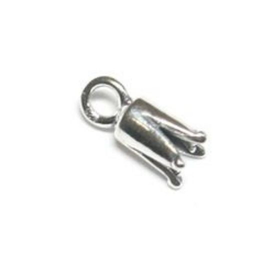 Picture of Sterling Silver Crimp End Cap 2.0mm Plain. JBB Finding