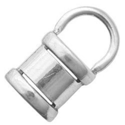 Picture of Sterling Silver End Cap 6.5mm. JBB Finding