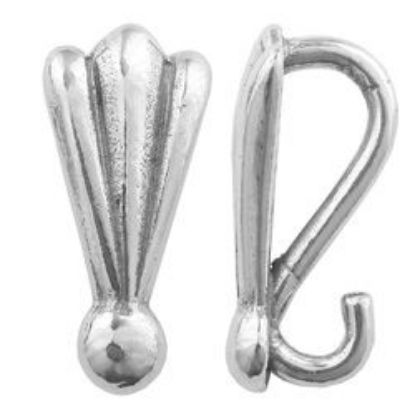 Picture of Sterling Silver Pendant Bail 16.5x7mm. JBB Finding