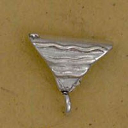 Picture of Sterling Silver Slide Bail Waves 12x13mm