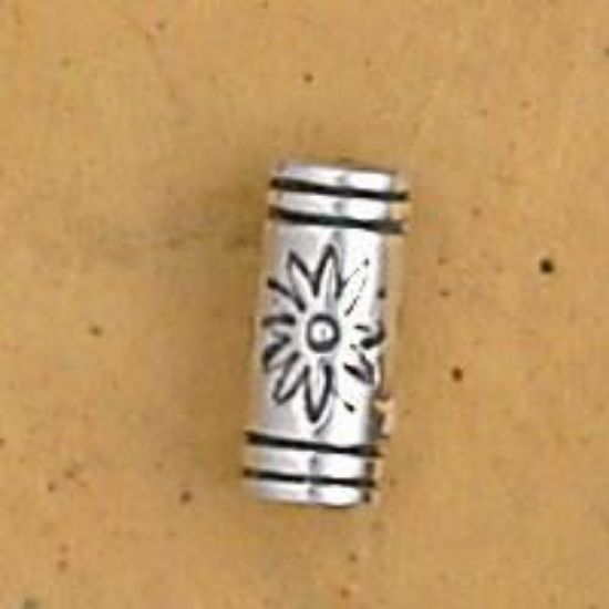 Picture of Sterling Silver Tube Bead 2.25mm, I.D. 9mm, JBB Finding