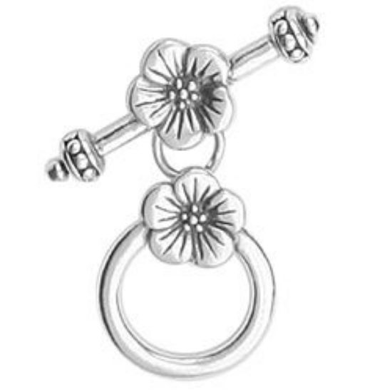 Picture of Sterling Silver Toggle #12 26mm Loop 28mm Bar