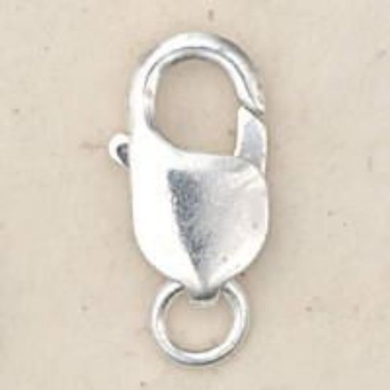 Picture of Sterling Silver Lobster Clasp With Ring 9x18mm