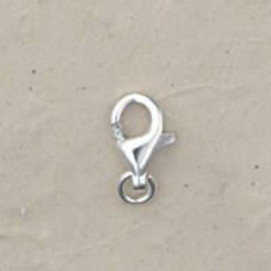 Picture of Sterling Silver Trigger Clasp With Open Jump Ring 5x9mm