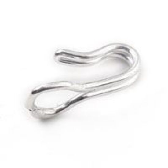Picture of Sterling Silver Tie On Hook 22 Gauge 10x4mm