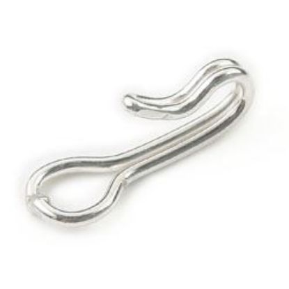 Picture of Sterling Silver Tie On Hook 20 Gauge 13x5mm