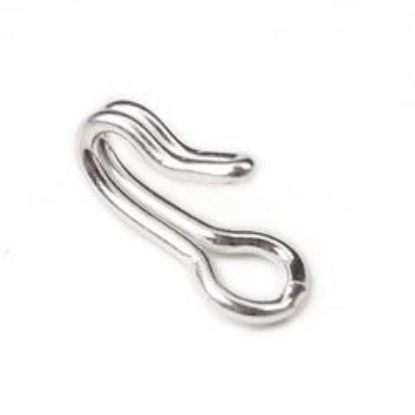 Picture of Sterling Silver Tie On Hook 18 Gauge 13x5mm