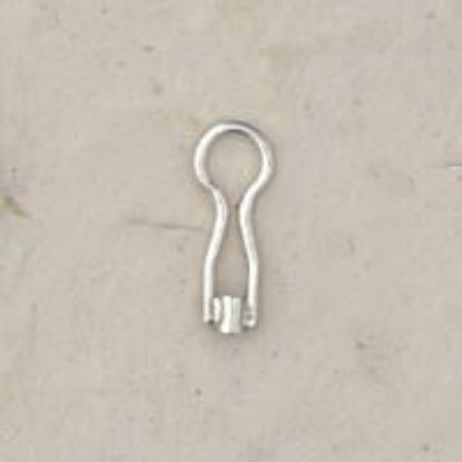 Picture of Sterling Silver Small Tube Eye Crimp 20 Gauge