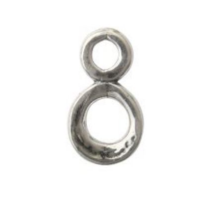 Picture of Sterling Silver Hammered Eye 8mm<br />B&B Benbassat[