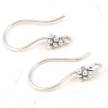 Picture of Sterling Silver Bead Wire With Loop .03 Inch 19x12mm<br />B&B ~ Benbassat