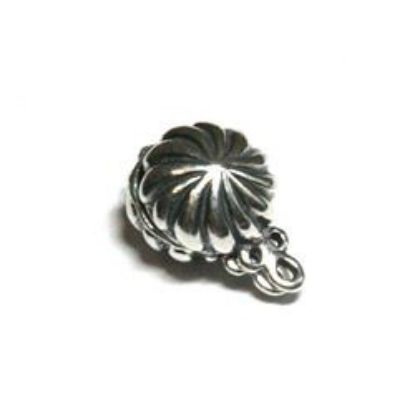 Picture of Sterling Silver Concho Magnet Clasp 9mm, B&B Benbassat