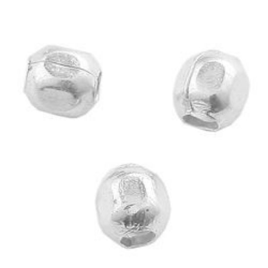 Picture of Sterling Silver Faceted Beads 2mm, 10 Beads