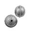Picture of Sterling Silver Stamped Seam Bead 10mm