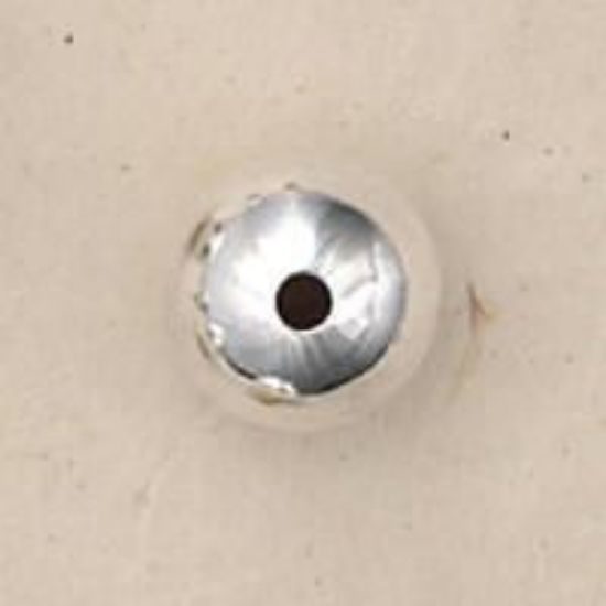 Picture of Sterling Silver Seamless Bead 12mm .09-.095 Inch Hole