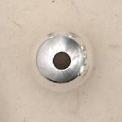 Picture of Sterling Silver Seamless Bead 14mm .080-.085 Inch Hole