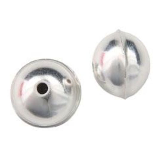 Picture of Sterling Silver Seam Bead 10mm .064 Inch Hole