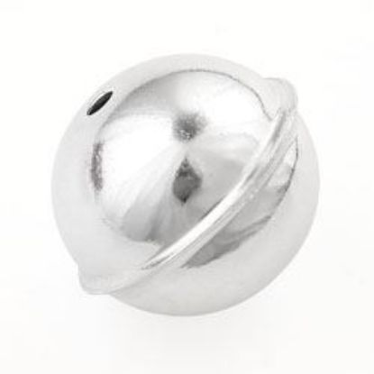 Picture of Sterling Silver Seam Bead 14mm .064 Inch Hole