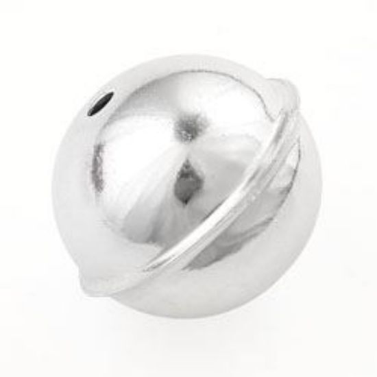 Picture of Sterling Silver Seam Bead 14mm .064 Inch Hole