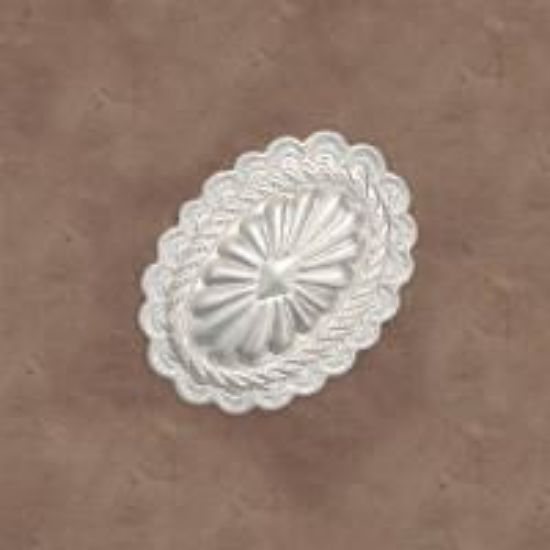 Picture of Sterling Silver Stamped Concho 26x35mm