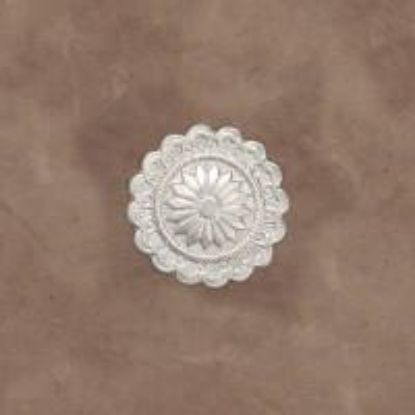 Picture of Sterling Silver Stamped Concho 29mm