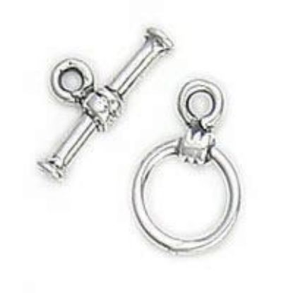 Picture of Sterling Silver Toggle 8mm Loop 13mm Bar