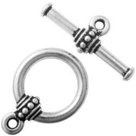 Picture of Beaded Toggle 16mm Loop 25mm Bar