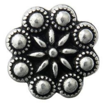 Picture of Rosetta Button w/ Loop 12mm