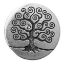 Picture of TierraCast Antiqued Silver Plated Tree of Life Button, 15mm