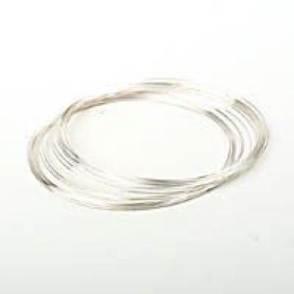Picture of Beadalon Silver Plated Necklace Memory Wire .025 Inch 1/2oz