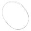Picture of Beadalon Silver Plated Memory Wire Large Oval Bracelet 0.025" 35oz