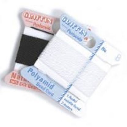 Picture of White Nylon Bead Cord #1