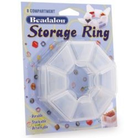 Picture of Beadalon Storage Ring 8 Compartment