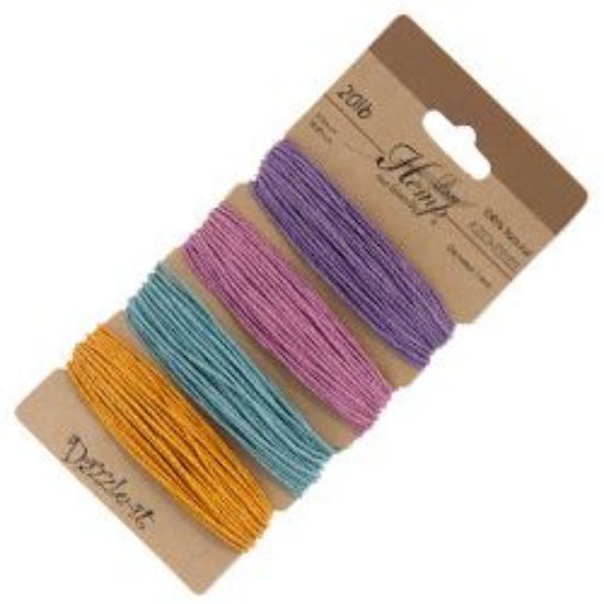 Picture of Pastel Colours 20lb, 100% Natural Hemp 1mm<br />4x29.9ft
