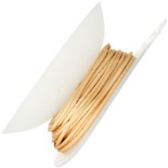 Picture of Ivory Rattail Cord 1.5mm, 100% Nylon<br />20 yards with Reusable Bobbin