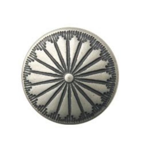 Picture of Nickel Silver Navajo Concho w/ Loop 12mm