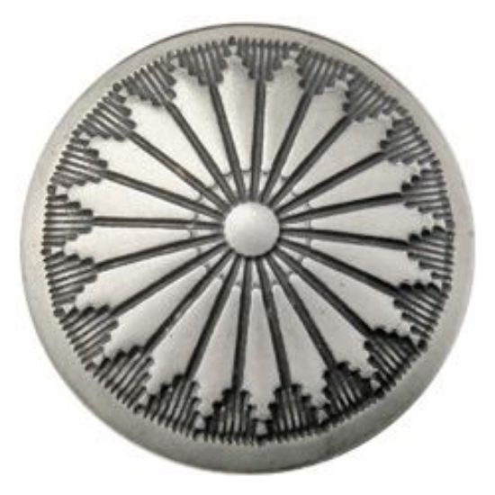 Picture of Nickel Silver Navajo Concho w/ Loop 17mm