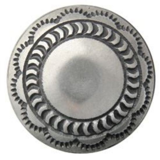 Picture of Nickel Silver Shield Concho w/ Loop 17mm