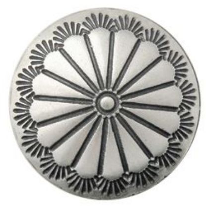 Picture of Nickel Silver Pearl Concho w/ Loop 17mm