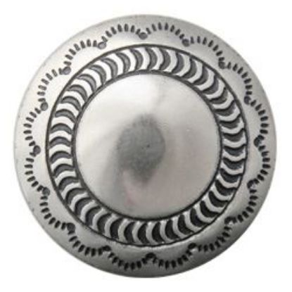 Picture of Nickel Silver Shield Concho w/ Loop 21mm
