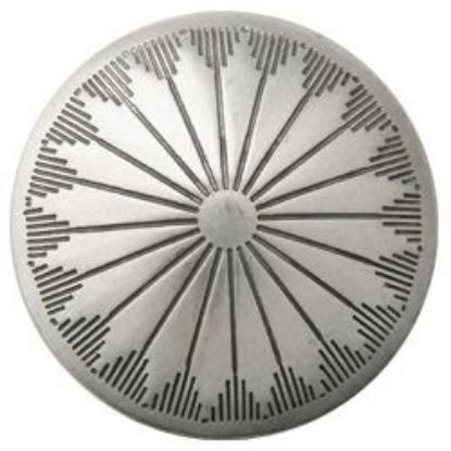 Picture of Nickel Silver Navajo Concho w/ Loop 25mm