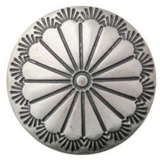 Picture of Nickel Silver Pearl Concho w/ Loop 25mm