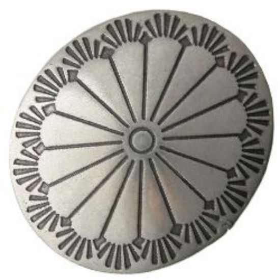 Picture of Nickel Silver Pearl Concho w/ Loop 22x25mm