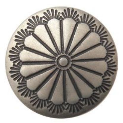 Picture of Nickel Silver Pearl Concho w/ Screw 12mm