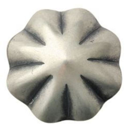 Picture of Nickel Silver Traditional Concho w/ Screw 12mm