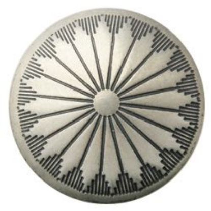 Picture of Nickel Silver Navajo Concho w/ Screw 21mm